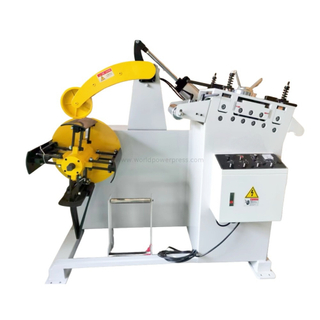 3mm kapal ng metal strip straightening uncoiling machine